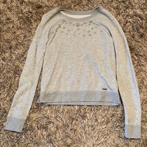 Grey Crew neck Sweater/Sweatshirt